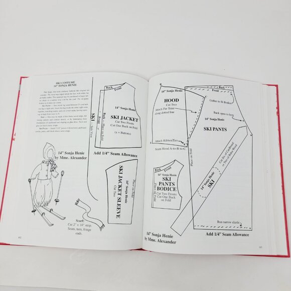 Sewing 20th Century Dolls Craft Project Hard Cover Book - Picture 3 of 3